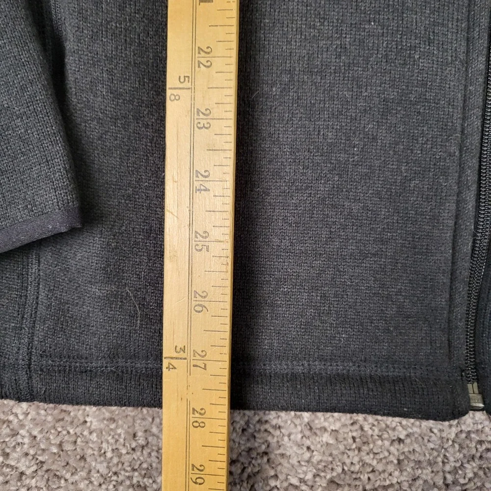 The North Face Gordon Lyons Jacket Mens L Grey Excellent Full Zip Sweater Fleece